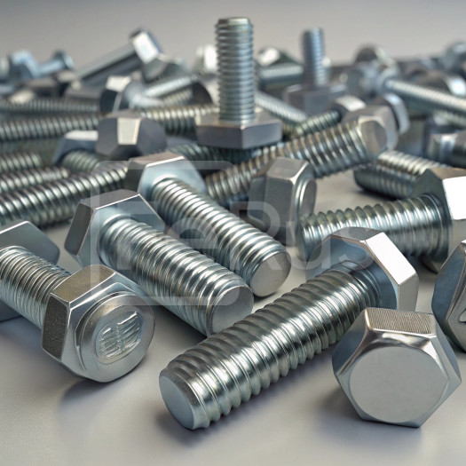 Болт дюралюминиевый М20 шаг резьбы 2,5 мм Д1 ГОСТ 1759.0-87