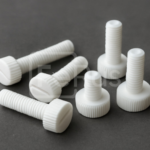 Винт М63 шаг резьбы 3 мм ПВДФ ГОСТ 32415-2013