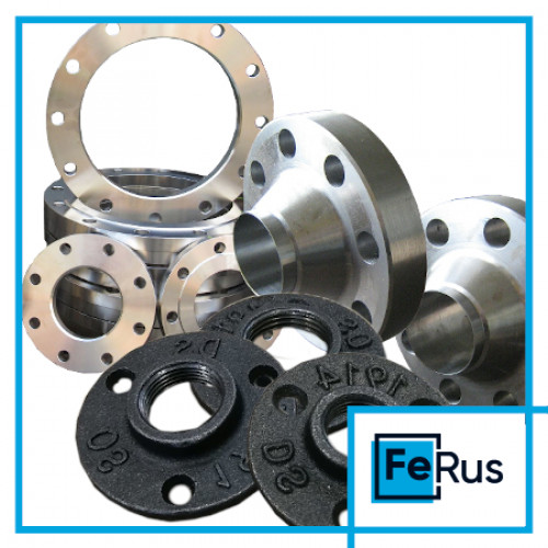 Фланец нержавеющий плоский приварной DN 40 PN 1 AISI 304 DIN 2577